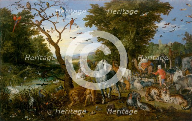 The Entry of the Animals into Noah's Ark, 1613.