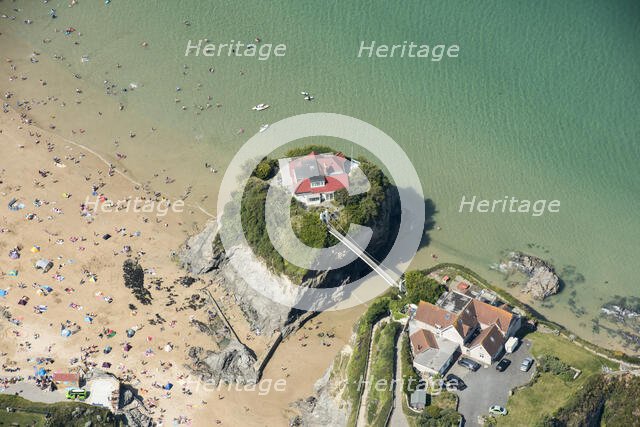 Boutique house on The Island, Towan Beach, Newquay, Cornwall, 2016. Creator: Damian Grady.