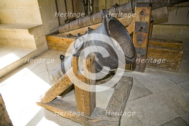 A mortar in the Royal Artillery Hall in the Alcazar of Segovia, Segovia, Spain, 2007. Artist: Samuel Magal