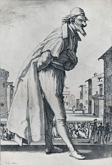 No. IV.- The Great Pantalon, c1620-1635, (1924). Artist: Jacques Callot