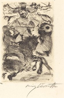 Adhba die Kamelin (Adhba the Camel), 1919. Creator: Lovis Corinth.
