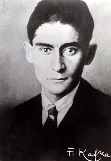 Franz Kafka (1883-1924), Czech novelist.