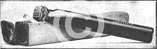 'Prevoyance; Un des tubes de virus, reduit approximativement au quart',1916. Creator: Unknown.