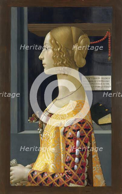 Portrait of Giovanna degli Albizzi Tornabuoni, 1489. Creator: Domenico Ghirlandaio.