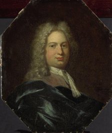 Portrait of Isaac Verburg, Rector of the Latin School in Amsterdam, 1725. Creator: Jan Maurits Quinkhard.