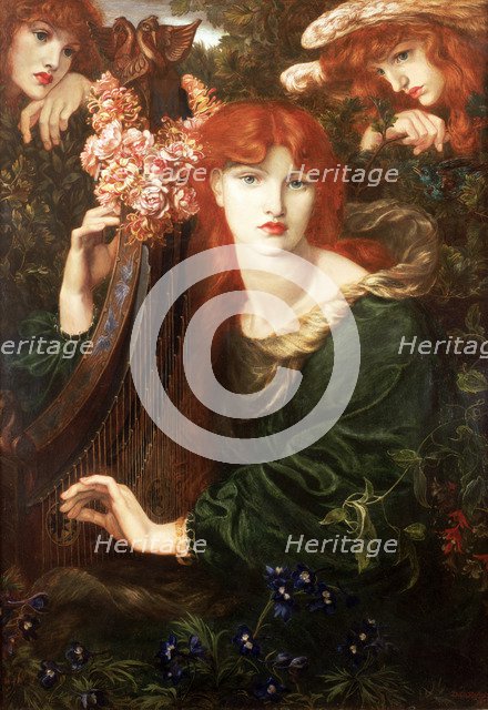 'La Ghirlandata', 1873. Artist: Dante Gabriel Rossetti