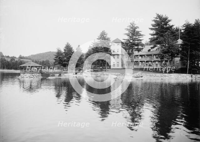 Pine Grove Springs Hotel, Lake Spofford, N.H., between 1900 and 1905. Creator: Unknown.