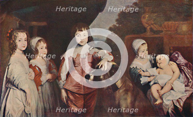 'Five Eldest Children of Charles I', 1637, (1903). Artist: Anthony van Dyck.