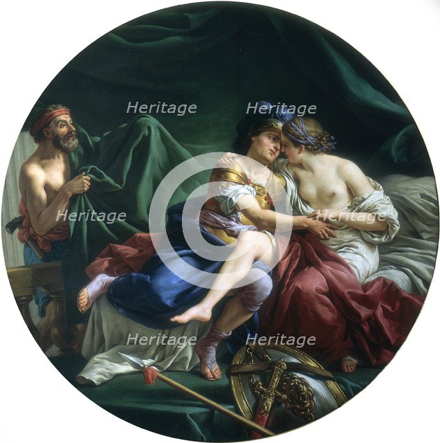 'Mars and Venus discovered by Vulcan', 1768. Artist: Louis Jean Francois Lagrenee