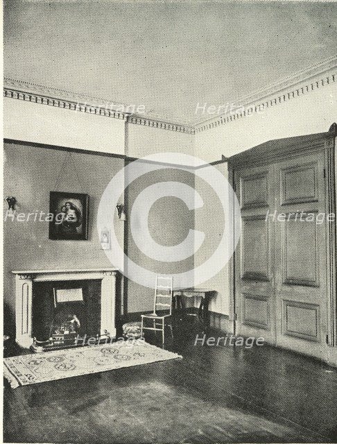 'Contrasted Interiors: Regency - Mecklenburgh Square, Bloomsbury', (1938). Artist: Unknown.