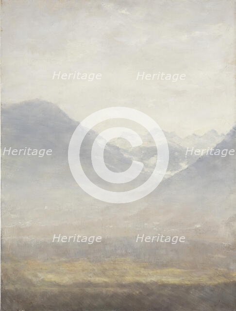 View of the Ulten Valley, c1889. Creator: Louis Eysen.