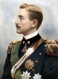 Emanuele Filiberto, Duke of Aosta, late 19th century. Artist: Unknown
