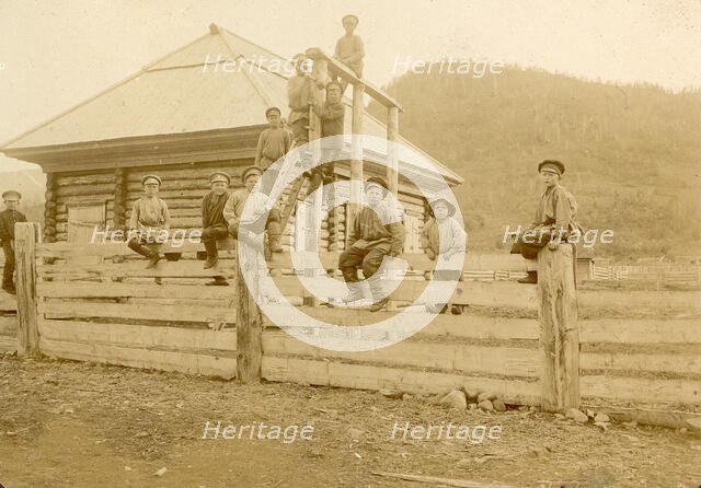 On a Break, 1909. Creator: Nikolai Georgievich Katanaev.