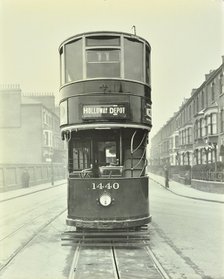 Class M electric tram, 1930. Artist: Unknown.