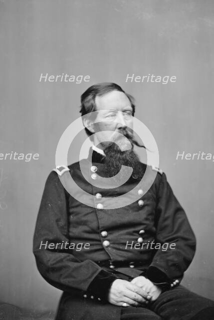 General Albion P. Howe, US Army, between 1855 and 1865. Creator: Unknown.