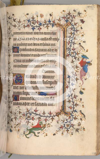 Hours of Charles the Noble, King of Navarre (1361-1425): fol. 228r, Text, c. 1405. Creator: Master of the Brussels Initials and Associates (French).