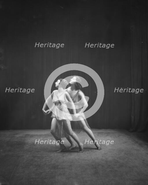 Elsie Dufour dancers, between 1918 and 1920. Creator: Arnold Genthe.