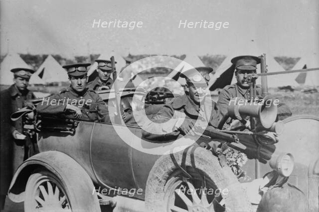 English Motor scouts in France, 22 Oct 1914. Creator: Bain News Service.