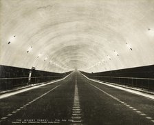 Mersey Tunnel, Liverpool, Merseyside, 1934. Artist: Stewart Bale.