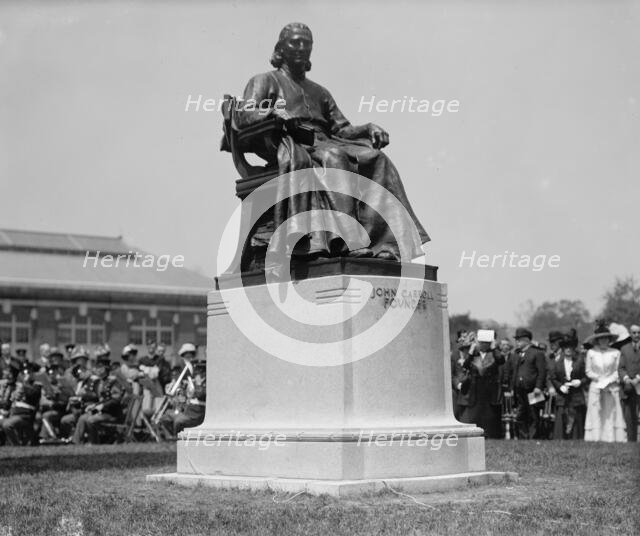 John Carroll, Statue At Georgetown University, Dedicated May 4, 1912, 1912 May 4. Creator: Harris & Ewing.