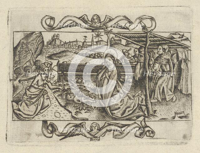 The Nativity. Creator: Israhel van Meckenem.