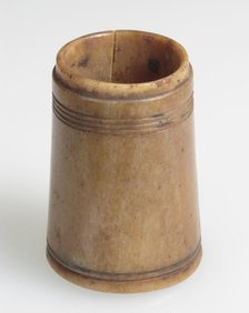 Ointment Jar, Coptic, 4th-7th century. Creator: Unknown.