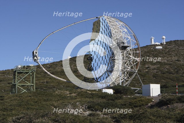 MAGIC telescope, La Palma, Canary Islands, Spain.