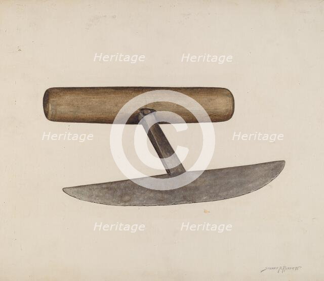 Food Chopper, 1935/1942. Creator: Sydney Roberts.