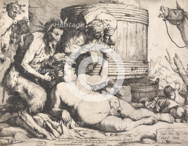 Drunken Silenus, 1628. Creator: Jusepe de Ribera.