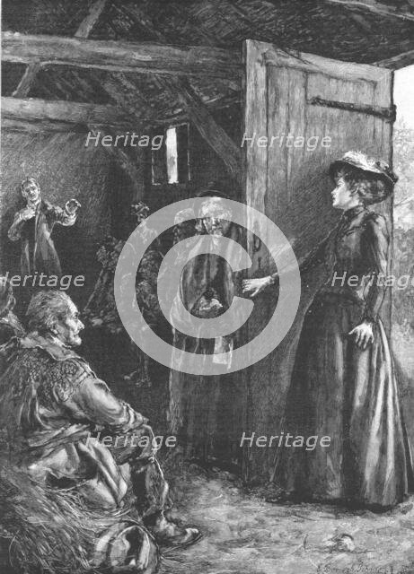 '"Tess of the D'Urbervilles", By Thomas Hardy; "The three o'clock sun shone full upon him...', 1891. Creator: Hubert von Herkomer.