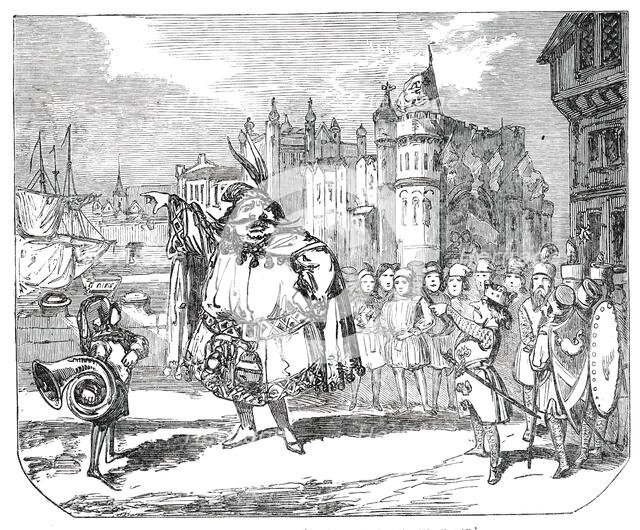 Scene from "Harlequin and Humpty-Dumpty", 1850. Creator: Unknown.