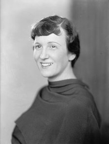 Dorothy Ahlers, Portrait, 1933. Creator: Harris & Ewing.