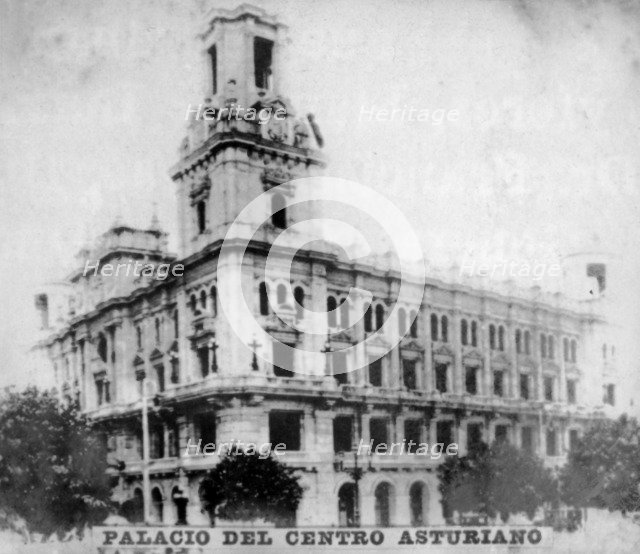 Palacio del Centro Asturiano (Palace of the Asturian Center), Havana, Cuba, c1910. Artist: Unknown