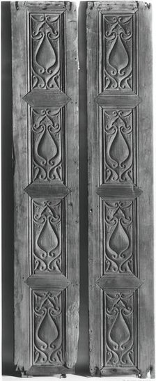 Pair of Doors, Iraq, 9th century. Creator: Unknown.