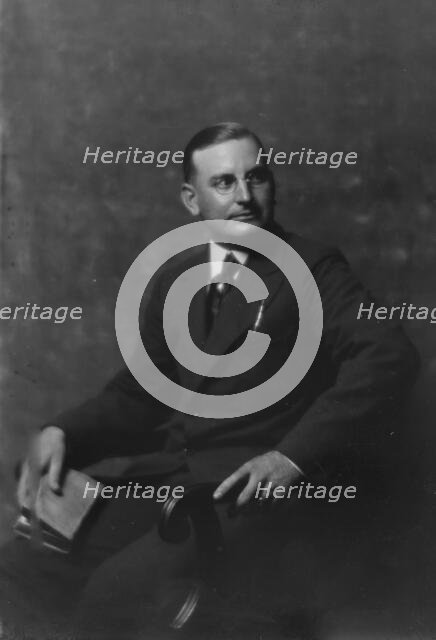 Cassidy, John H., Mr., portrait photograph, 1917 July. Creator: Arnold Genthe.