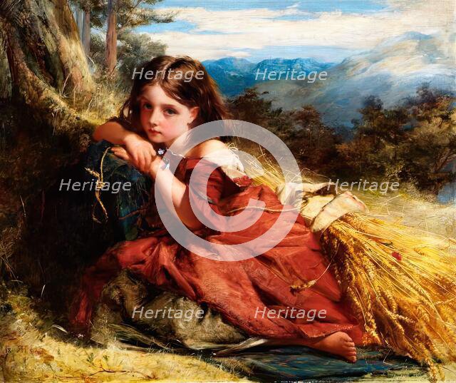 The Arrochar Gleaner, 1862. Creator: Robert Herdman.