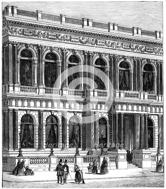 The Carlton Club, London, 1891. Artist: Unknown