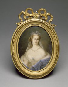 Empress Eugenie, c1860-1865. Creator: Pierre Paul Emmanuel de Pommayrac.