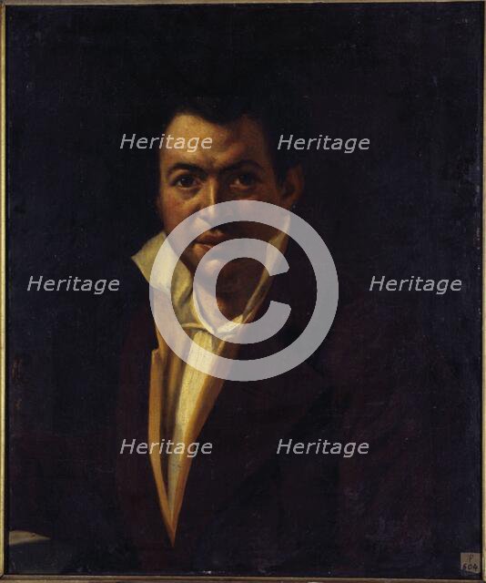 Portrait of Augustin Vizentini (1811-1891), actor and theatre director, c1830. Creator: Jules David.