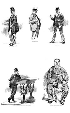 The Colliery Strike and the London Coal Exchange, 1890. Creator: Unknown.