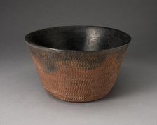 Bowl with Textured Surface Decoration, A.D. 900/1000. Creator: Unknown.