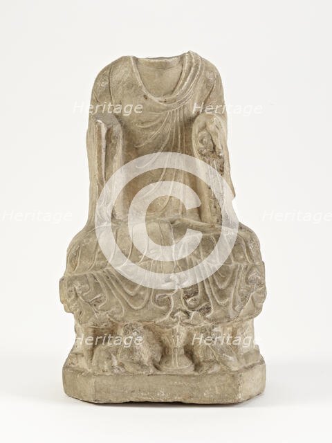 Buddhist sculpture, Northern Zhou dynasty, 557-581. Creator: Unknown.