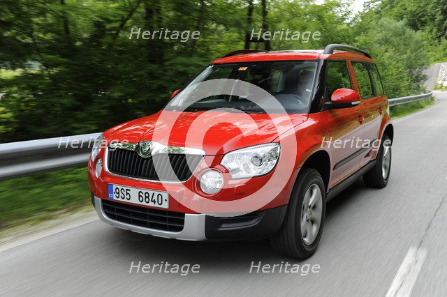 Skoda Yeti 2009. Artist: Simon Clay.