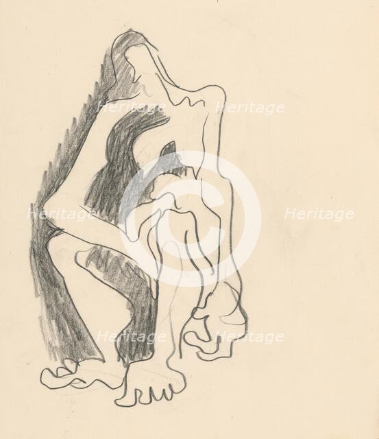 Old age, 1936-1937. Creator: Mikulas Galanda.