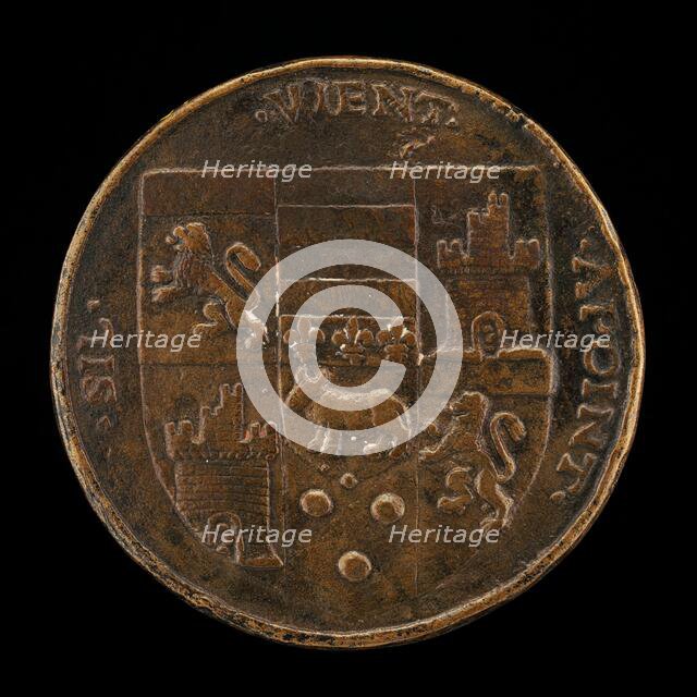 Arms of Thomas Bohier [reverse], 1503. Creator: Unknown.