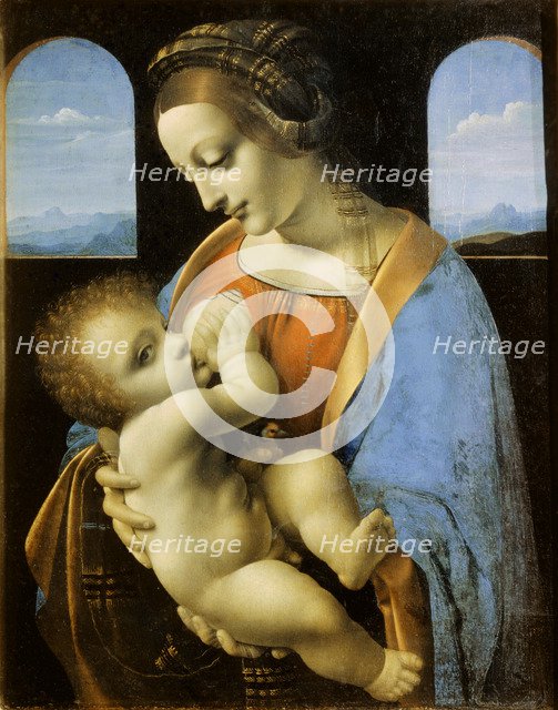 'The Litta Madonna', 1490. Artist: Leonardo da Vinci