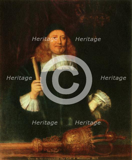 Sir Edward Turnour, c1670, (1947). Creator: John Michael Wright.