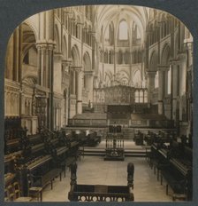 'Canterbury Cathedral - Interior View, Canterbury, England', c1910. Creator: Unknown.