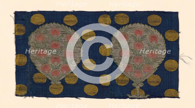 Fragment (Dress Fabric), Iran, 18th century. Creator: Unknown.