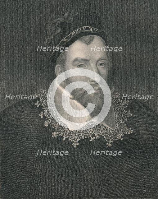 'John, First Lord Maitland of Thirlestane', (early-mid 19th century). Creator: W Holl.